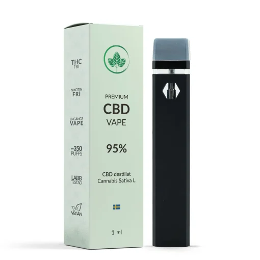 CBD Vape i Sverige med 95% CBD