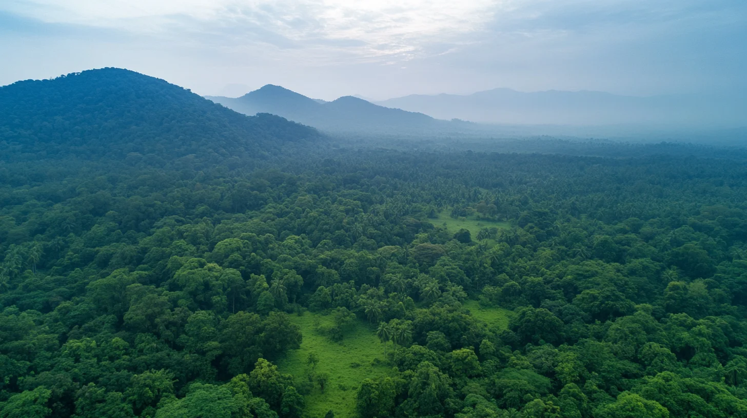 Wild Mitragyna Hirsuta trees in Thailand