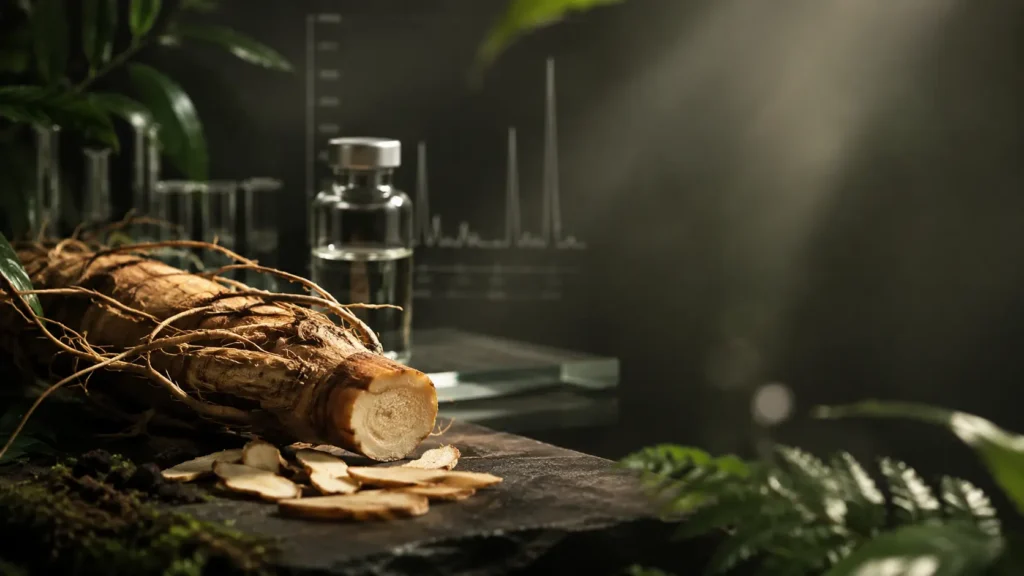 Tongkat Ali root and laboratory analysis of eurycomanone